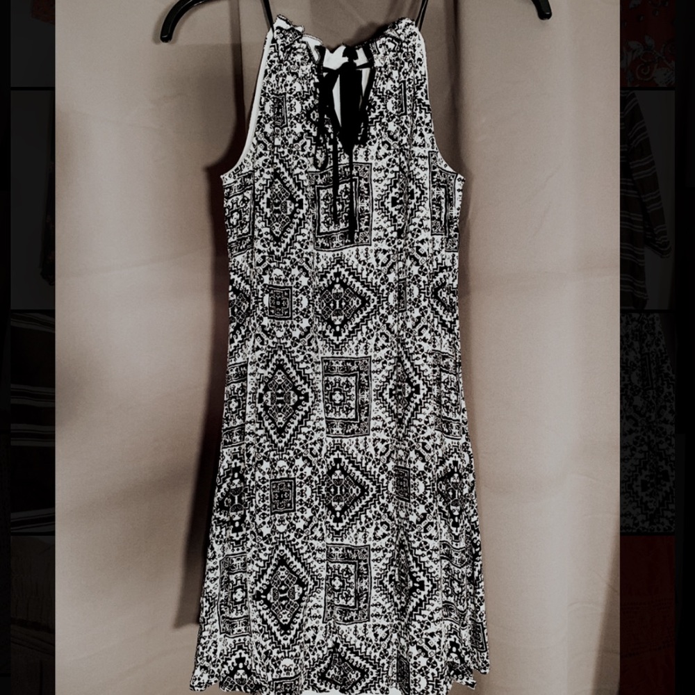 Aztec Pattern Dress